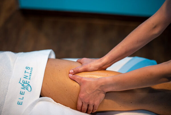 Sportmassage an Wade